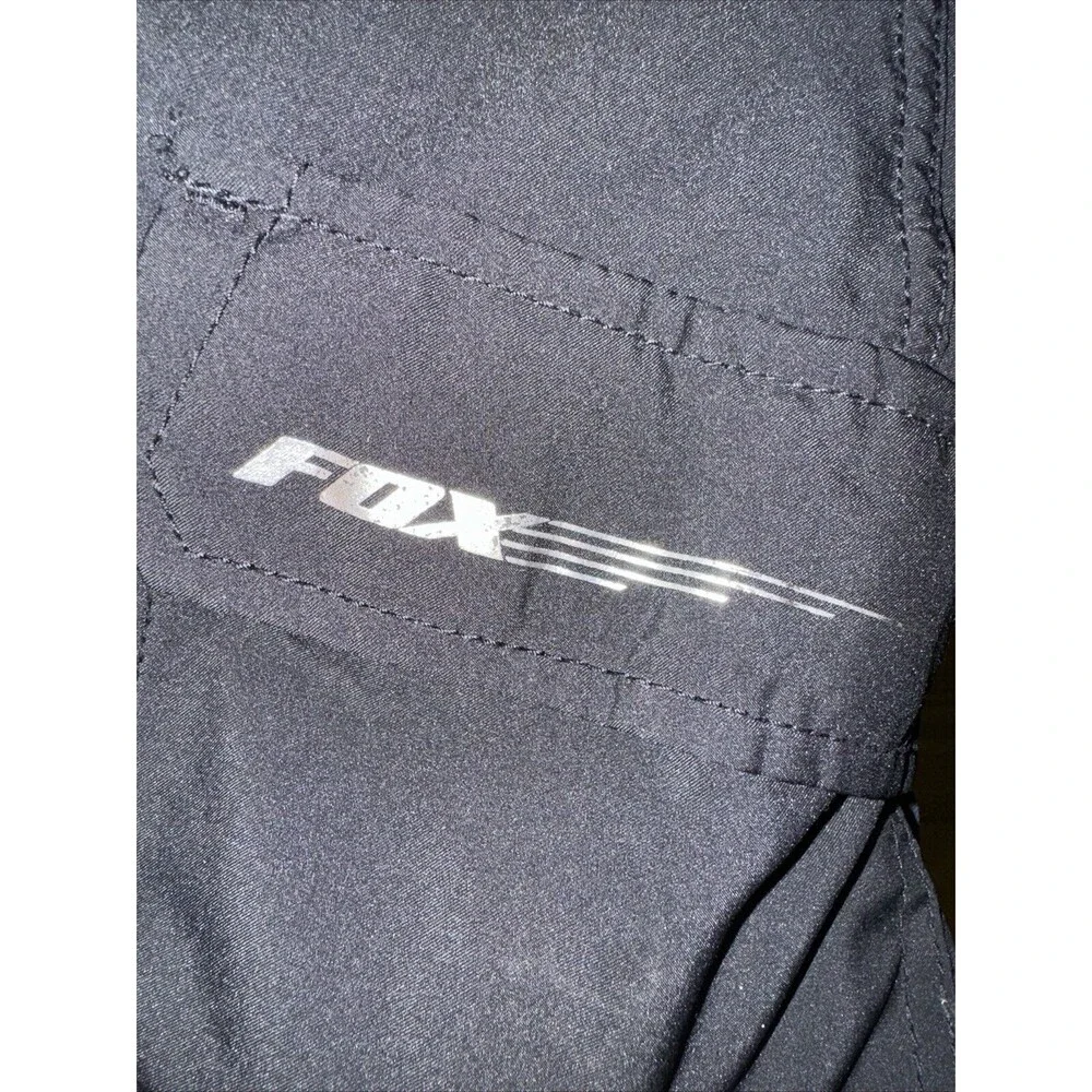 Men's Fox Swim Trunks Size 21 Black in Color